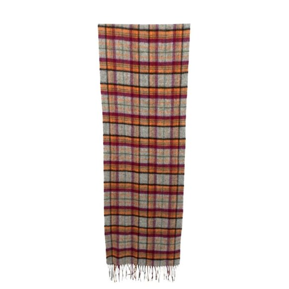 WAMSOFT 100% Wool Fringed Scarf - Picture 6 of 6